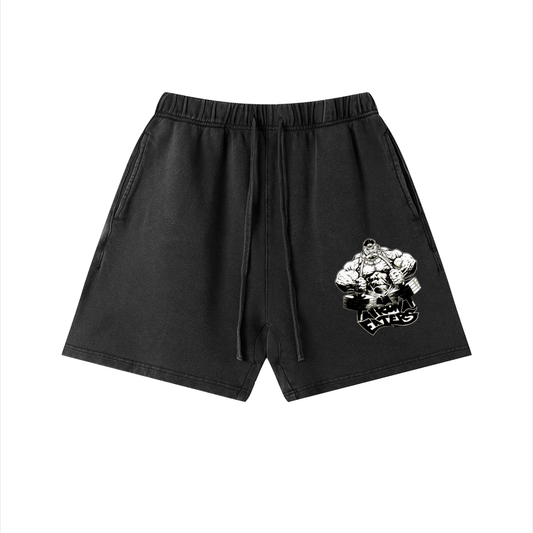 Unisex Vintage Wash Cotton Shorts