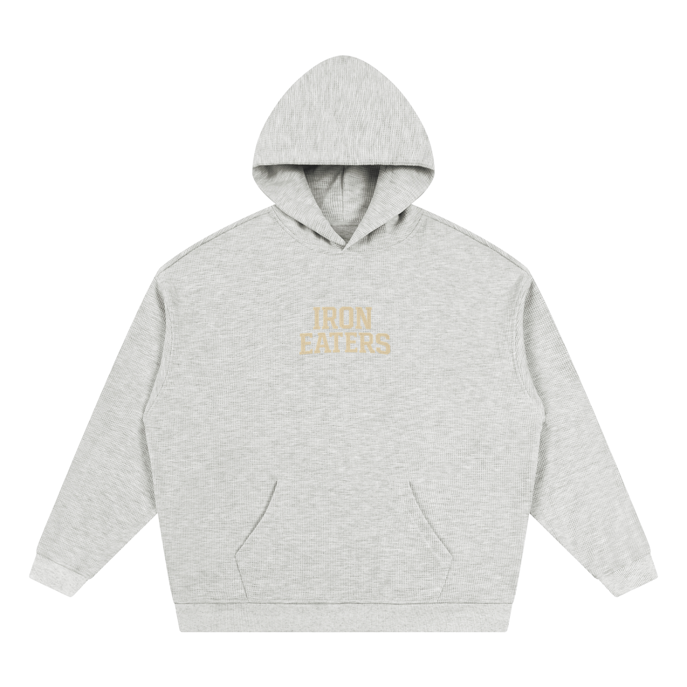 Iron Eaters'Built for More' Waffle Hoodie Waffle Hoodie