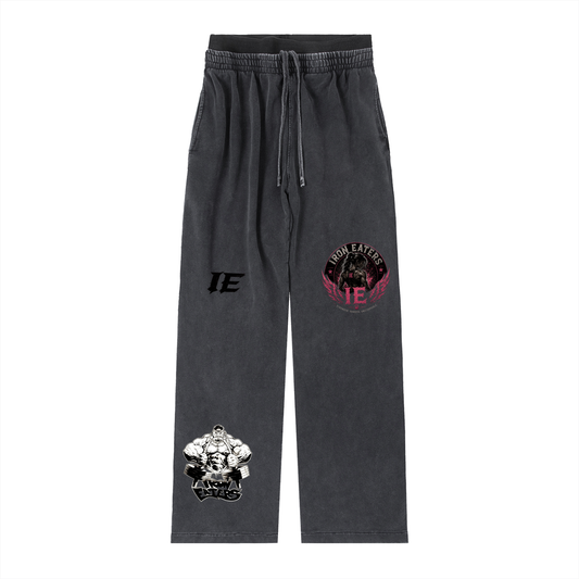 Women's Vintage Washed Waist Pants