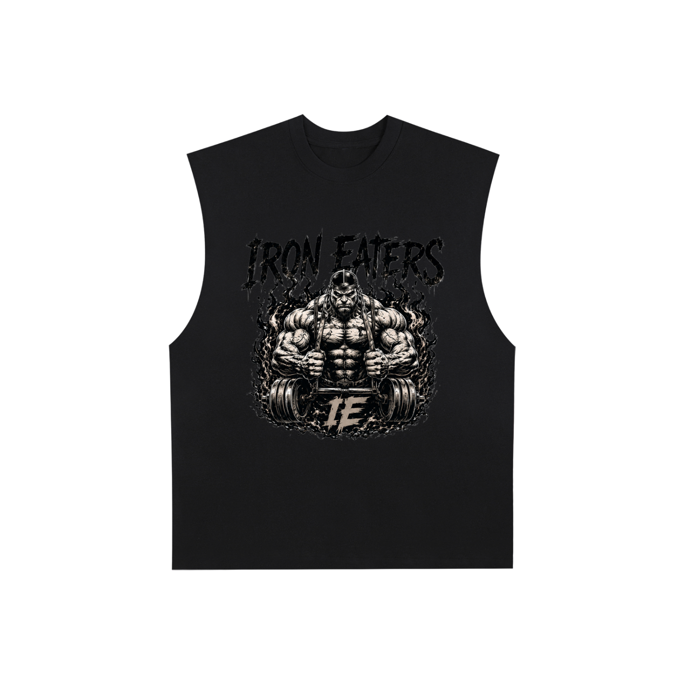 Raw Edge Cotton Tank Top