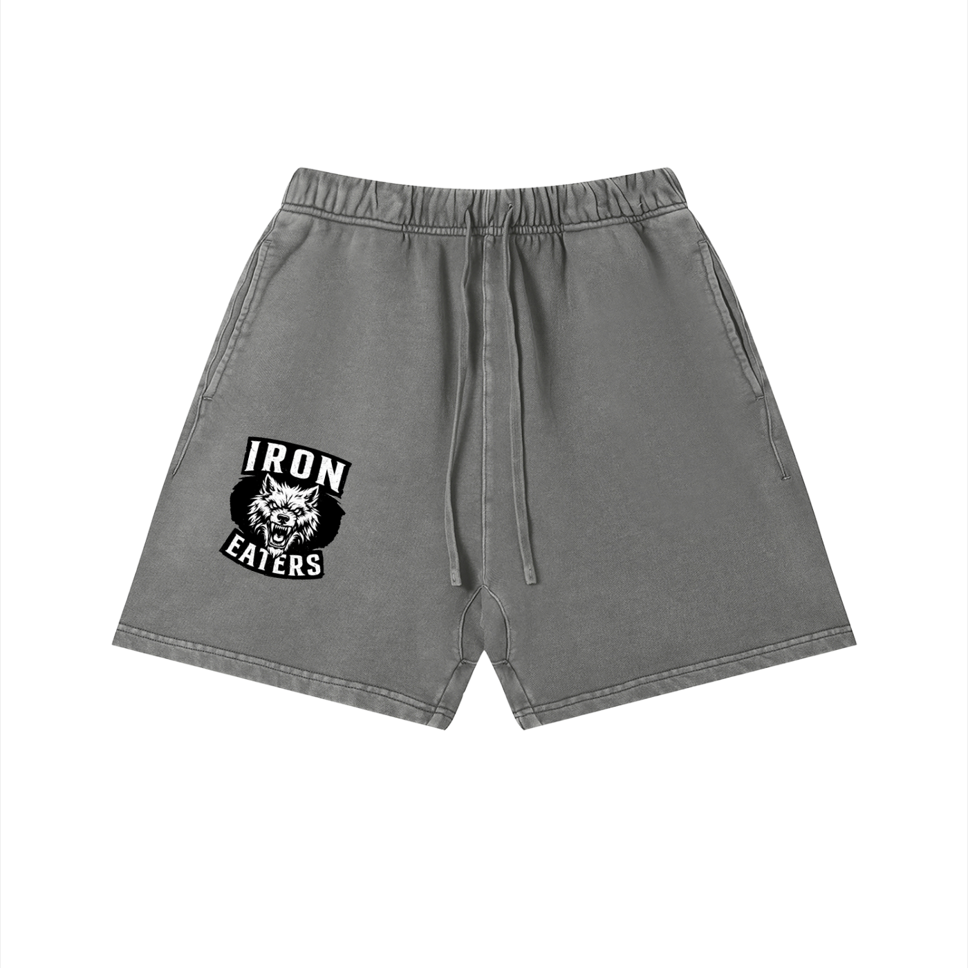 Unisex Vintage Wash Cotton Shorts