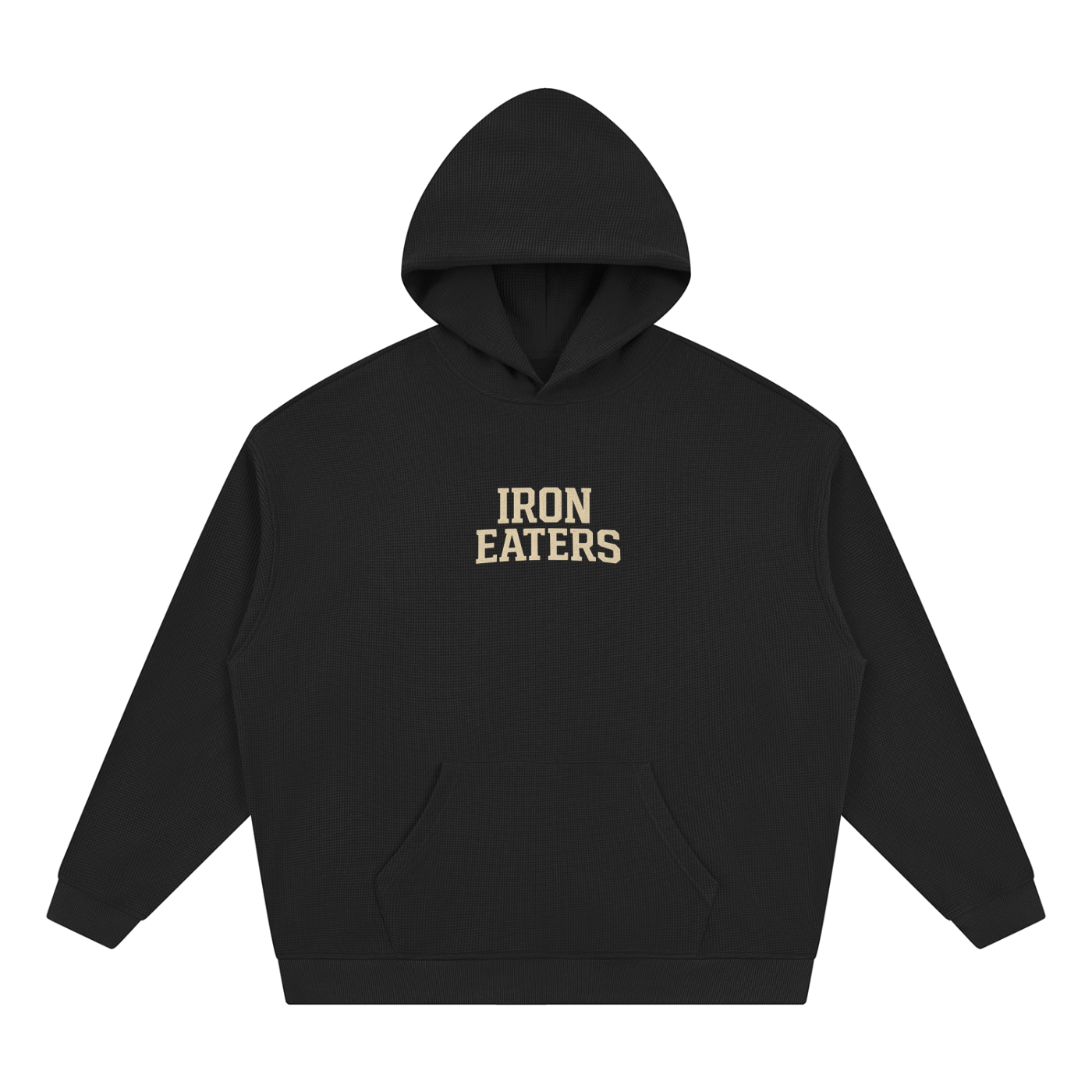 Iron Eaters'Built for More' Waffle Hoodie Waffle Hoodie