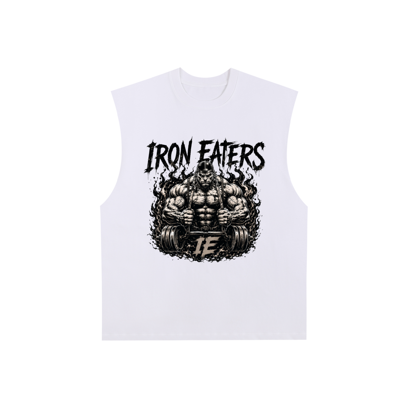 Raw Edge Cotton Tank Top