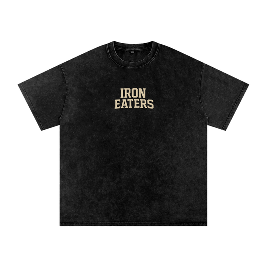 Iron Eaters Snow-Wash Oversized Tee