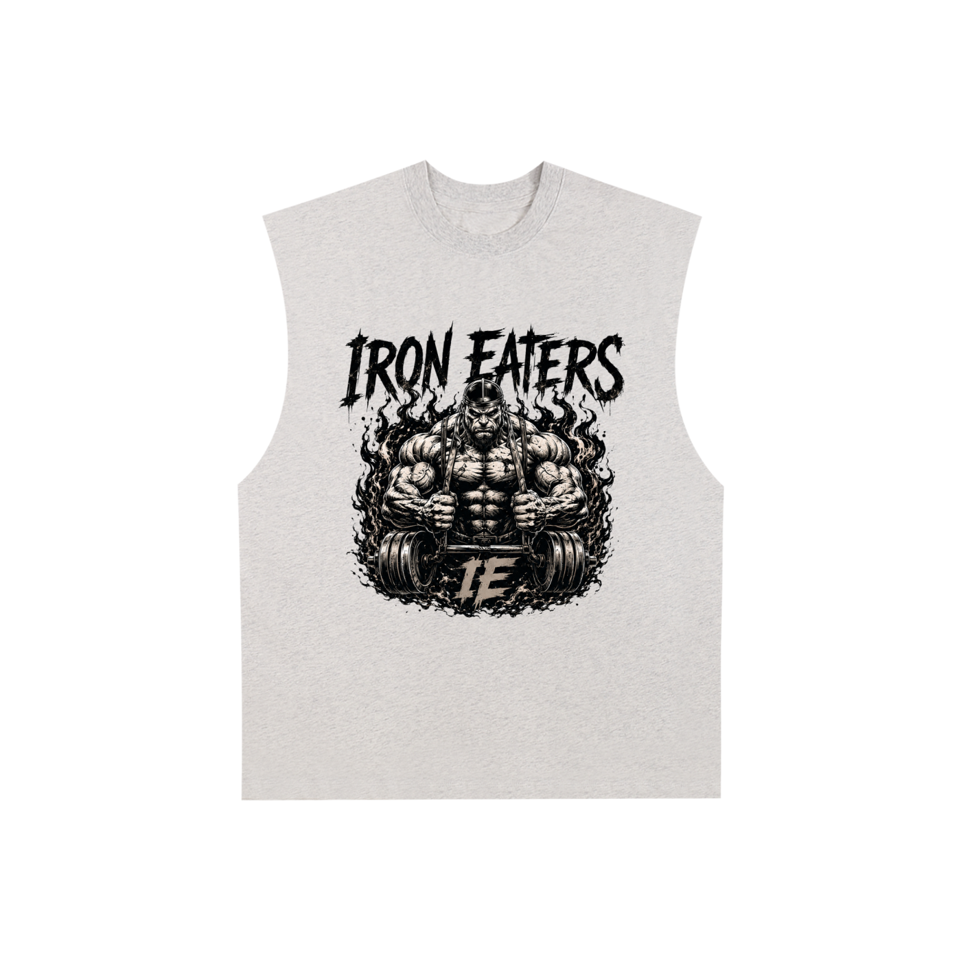 Raw Edge Cotton Tank Top