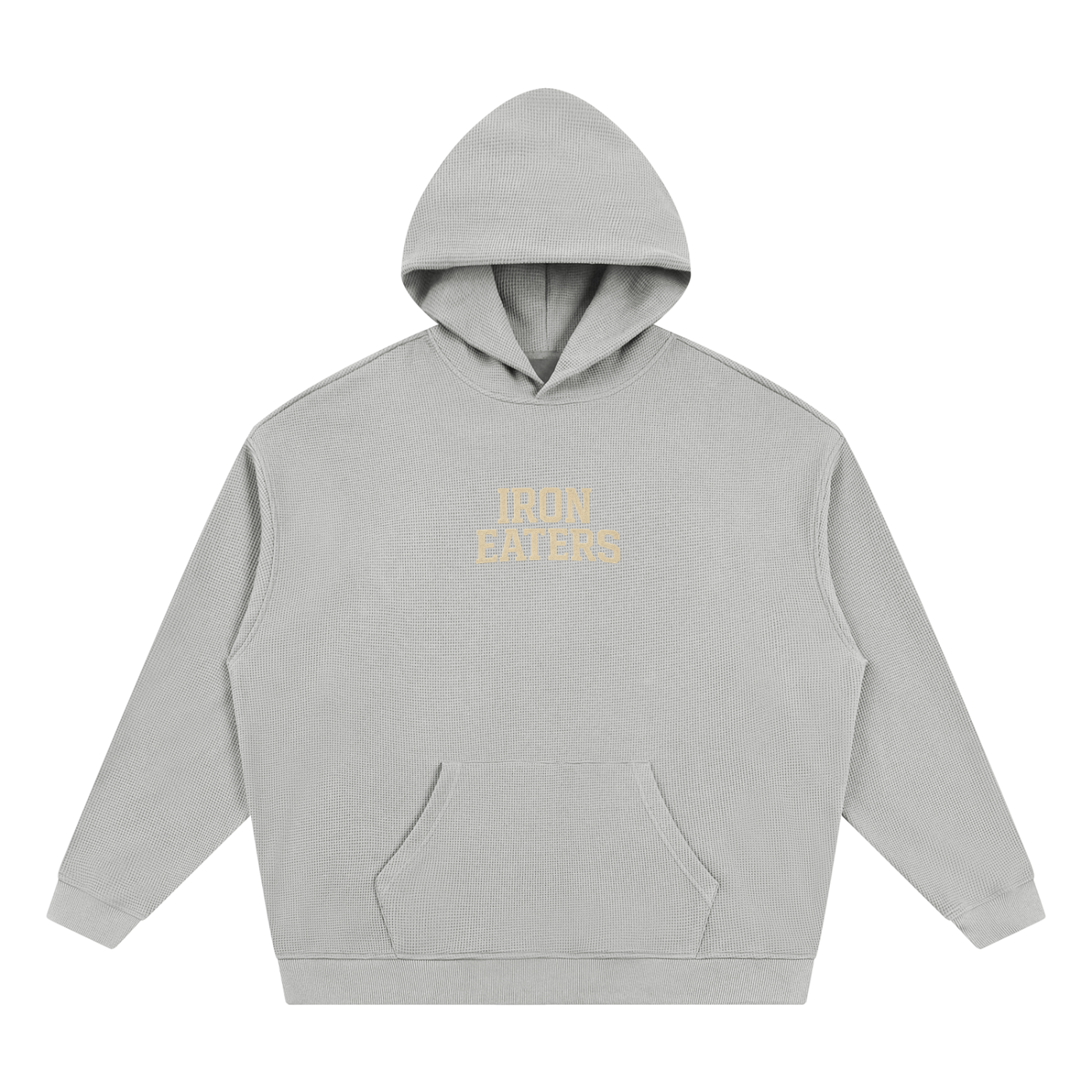 Iron Eaters'Built for More' Waffle Hoodie Waffle Hoodie