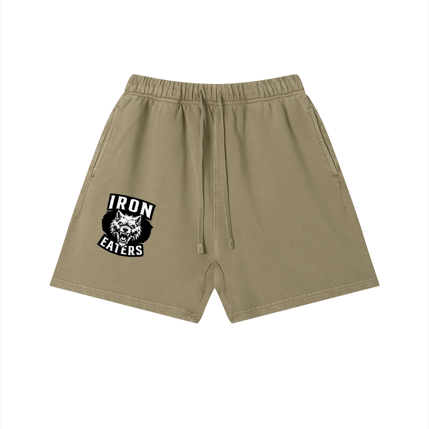 Unisex Vintage Wash Cotton Shorts