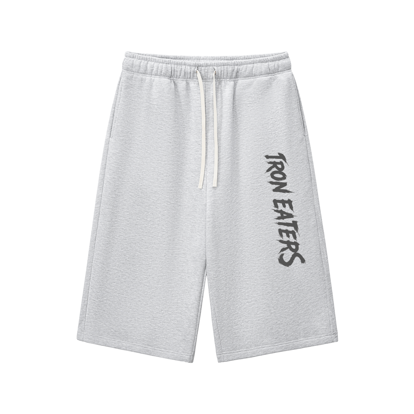 Relaxed Drawstring Three-quarter Sweatpants