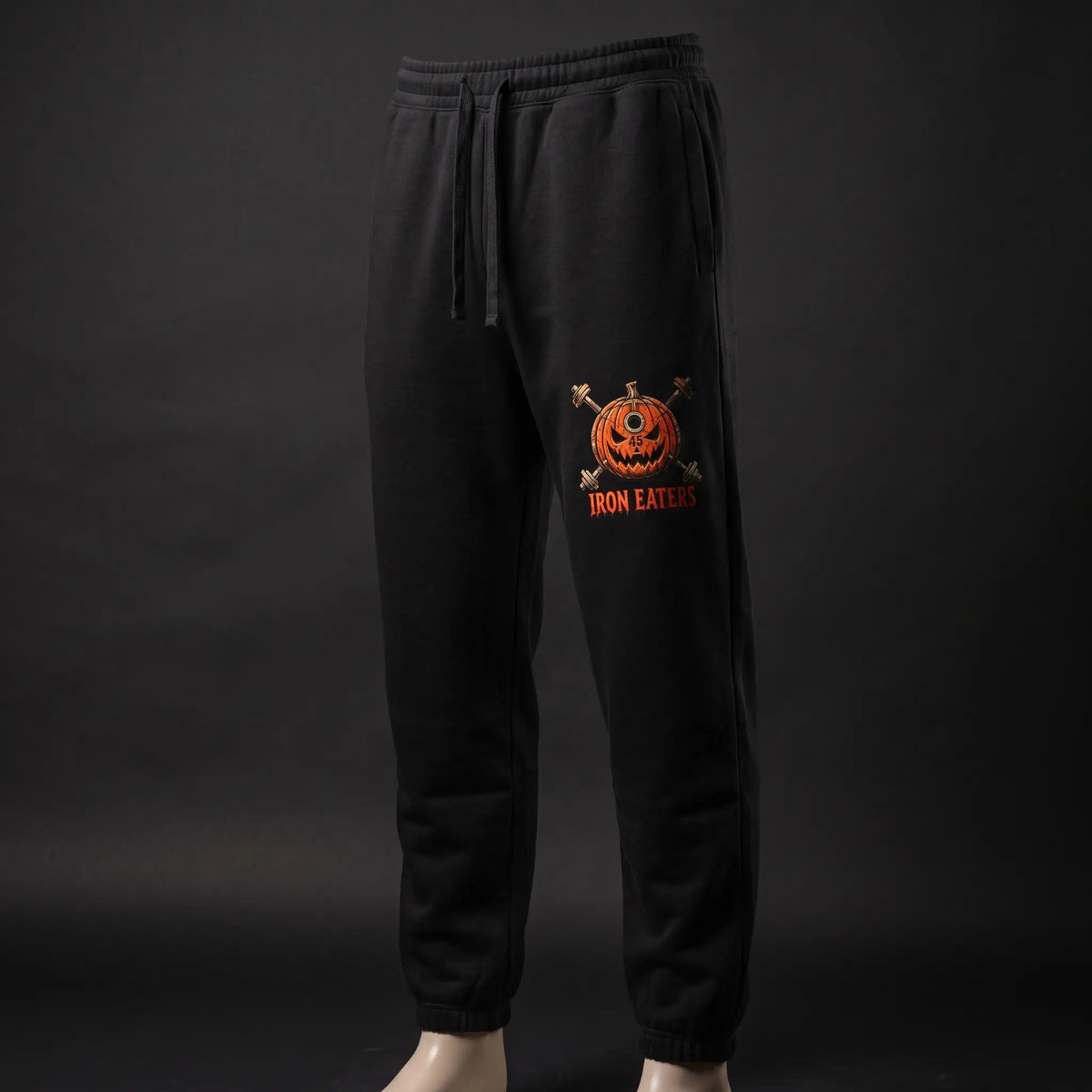 Night of the Iron Eaters joggers angled front view