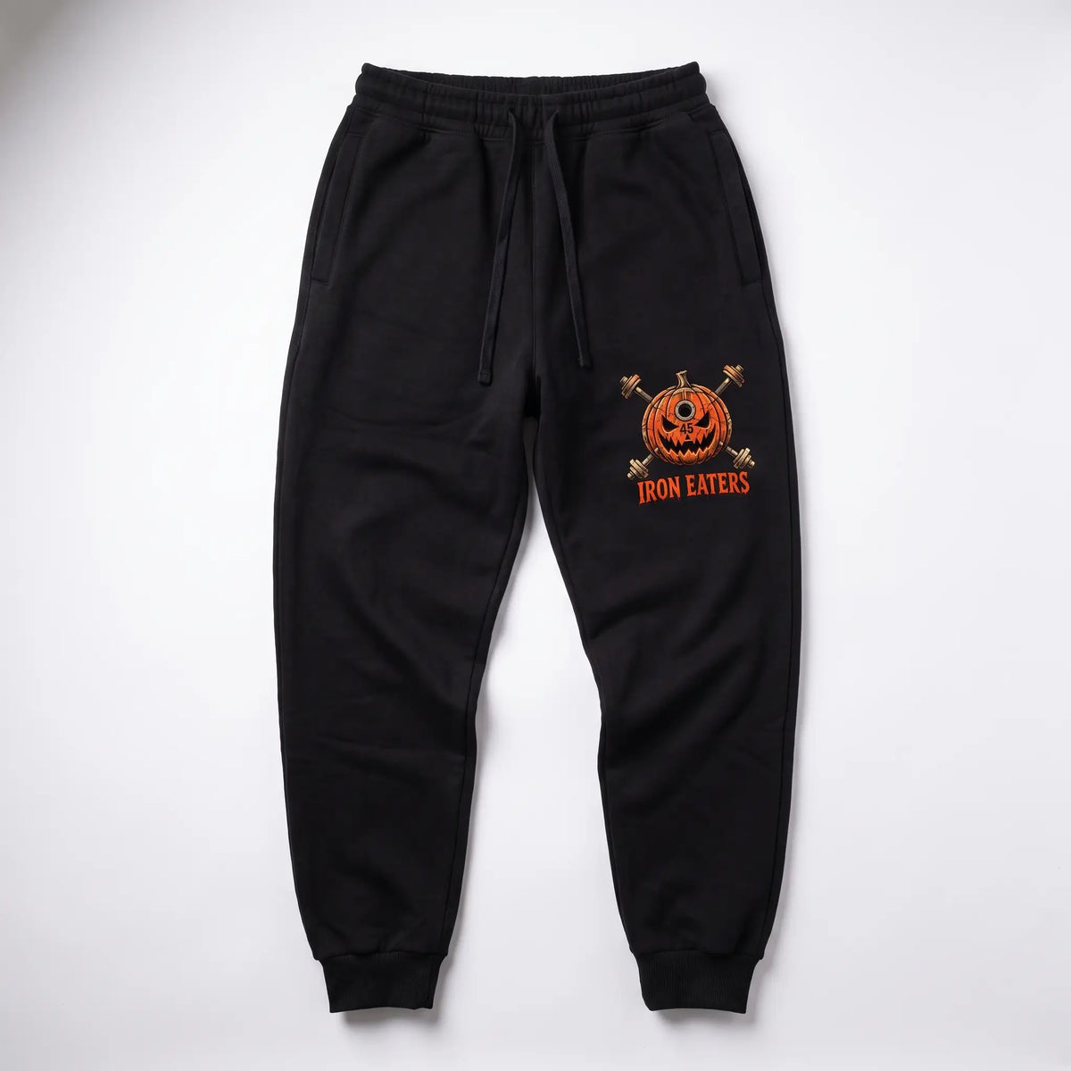 Night of the Iron Eaters joggers flat front view